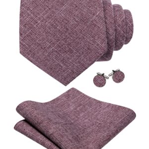 Stropdas beige paars