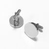 Cufflinks round - Image 2