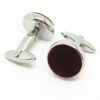 Cufflinks velvet red - Image 2