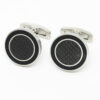 Cufflinks carbon black