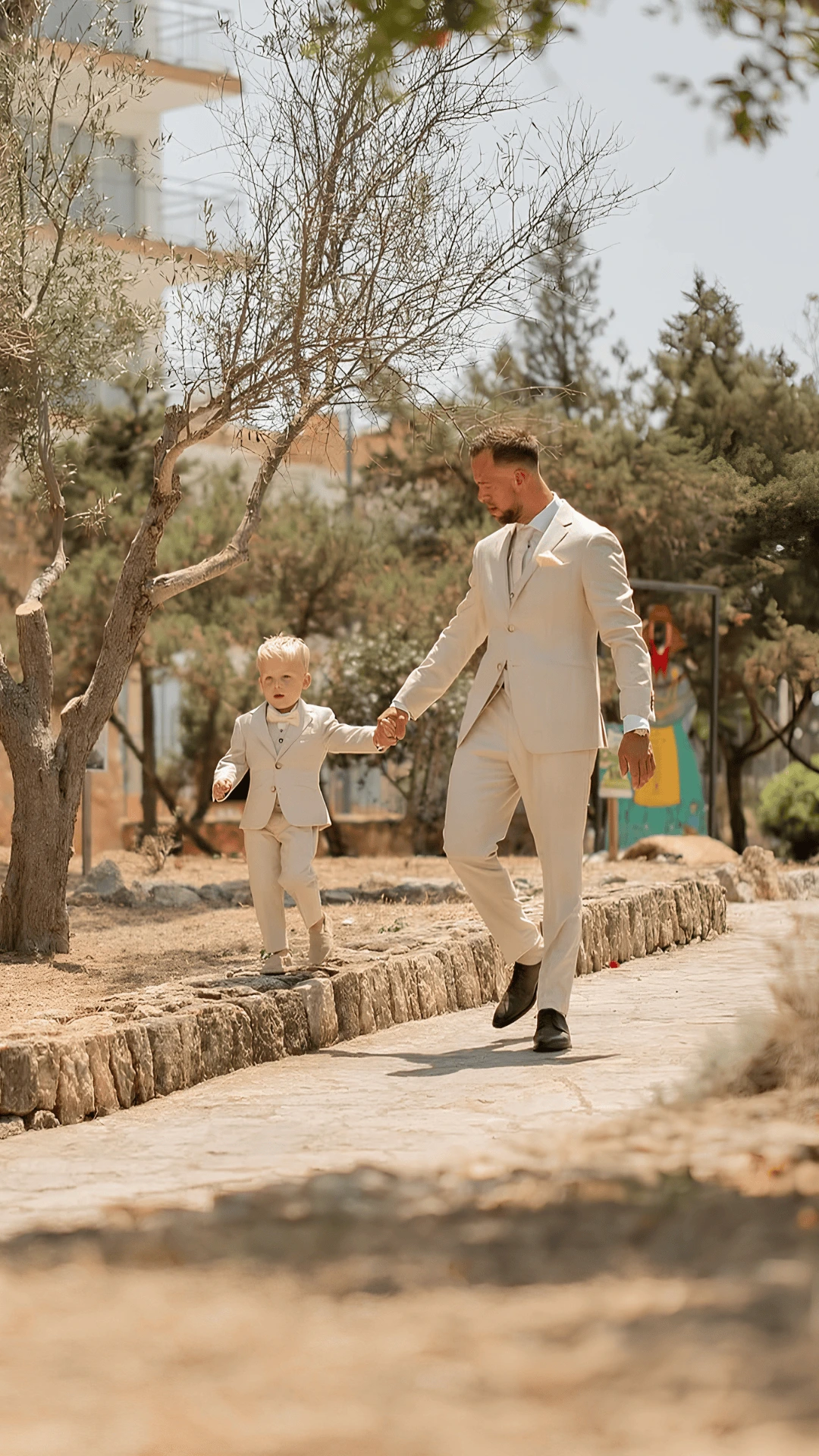 Kinderkostuum voor bruiloft