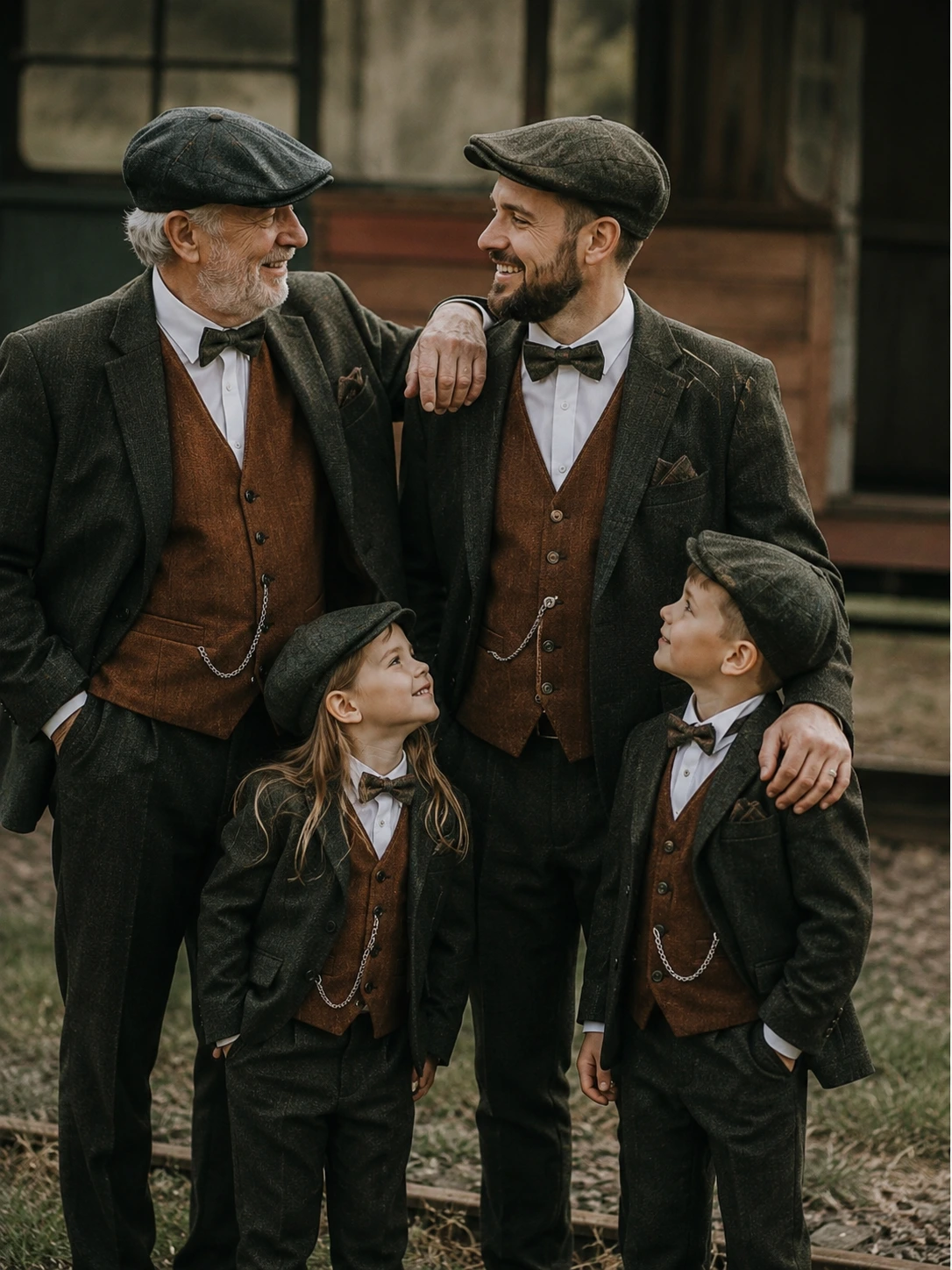 Kinderkostuum voor bruiloft